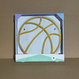 12" Basketball LED Neon Wall Sign – West & Arrow Teen Room Game Room